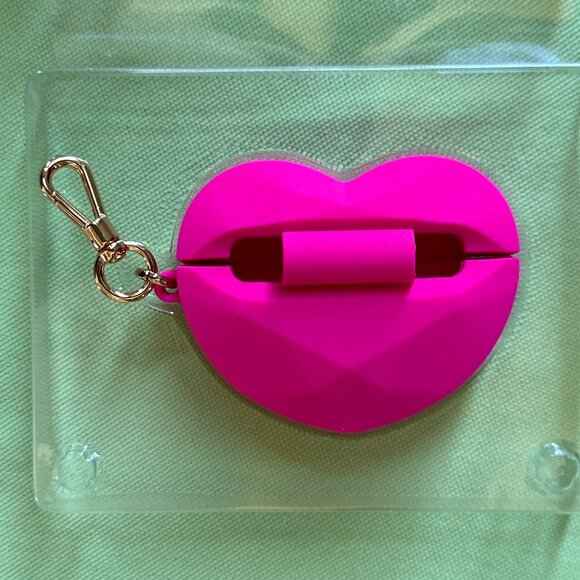 KATE SPADE GALA 3D CANDY HEART AIRPODS PRO CASE:NWT COSMIC PINK - Picture 6 of 10